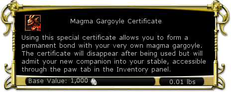 Magma Gargoyle - DDO wiki