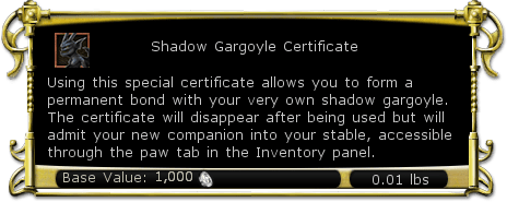 Shadow Gargoyle - DDO wiki