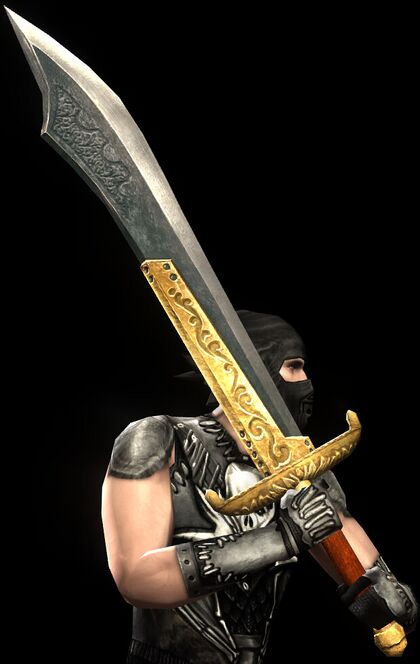 Item:Sworn Silver Falchion - DDO wiki