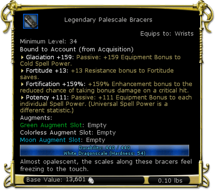 Item:Legendary Palescale Bracers - DDO wiki