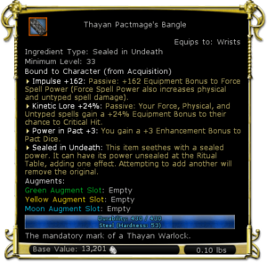 Category:Threats Old and New loot - DDO wiki
