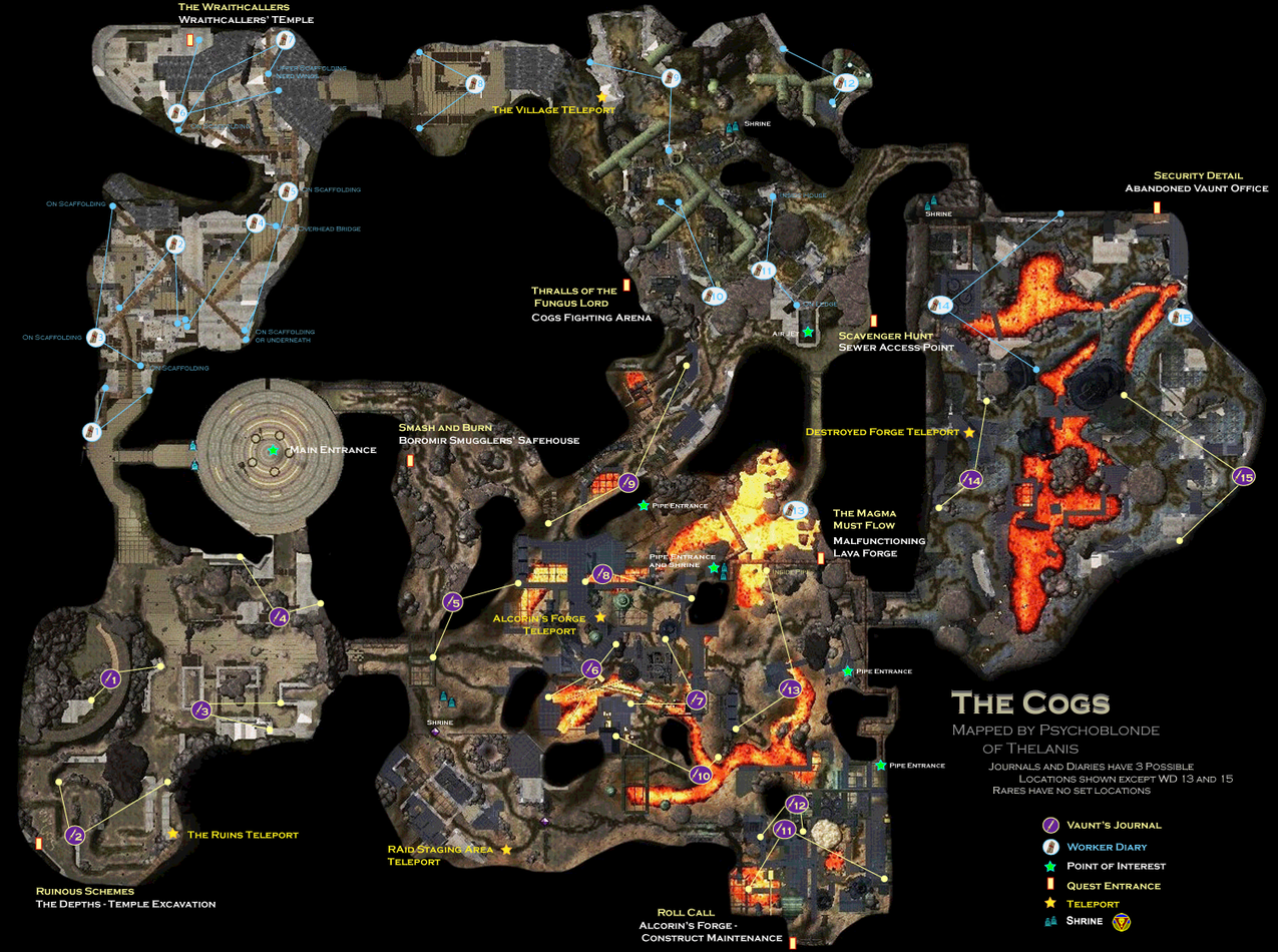 Map of The Cogs - DDO wiki
