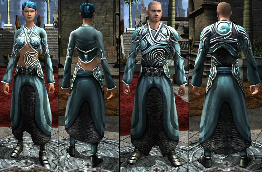 Item:Turquoise Spiral Robe - DDO wiki
