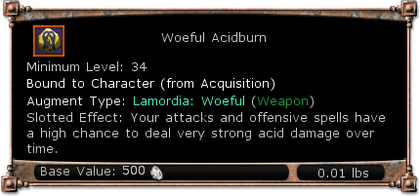 Item:Woeful Acidburn - DDO wiki